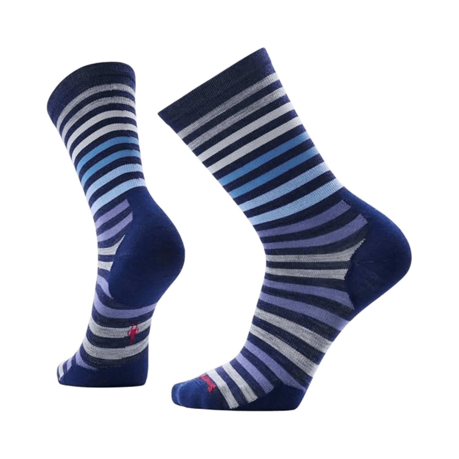 SMARTWOOL EVERYDAY SPRUCE STRT CREW SOCK DEEP NAVY NIGHTFALL BLUE
