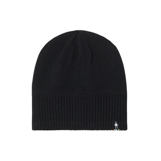 SMARTWOOL FLEECE LINED BEANIE BLACK