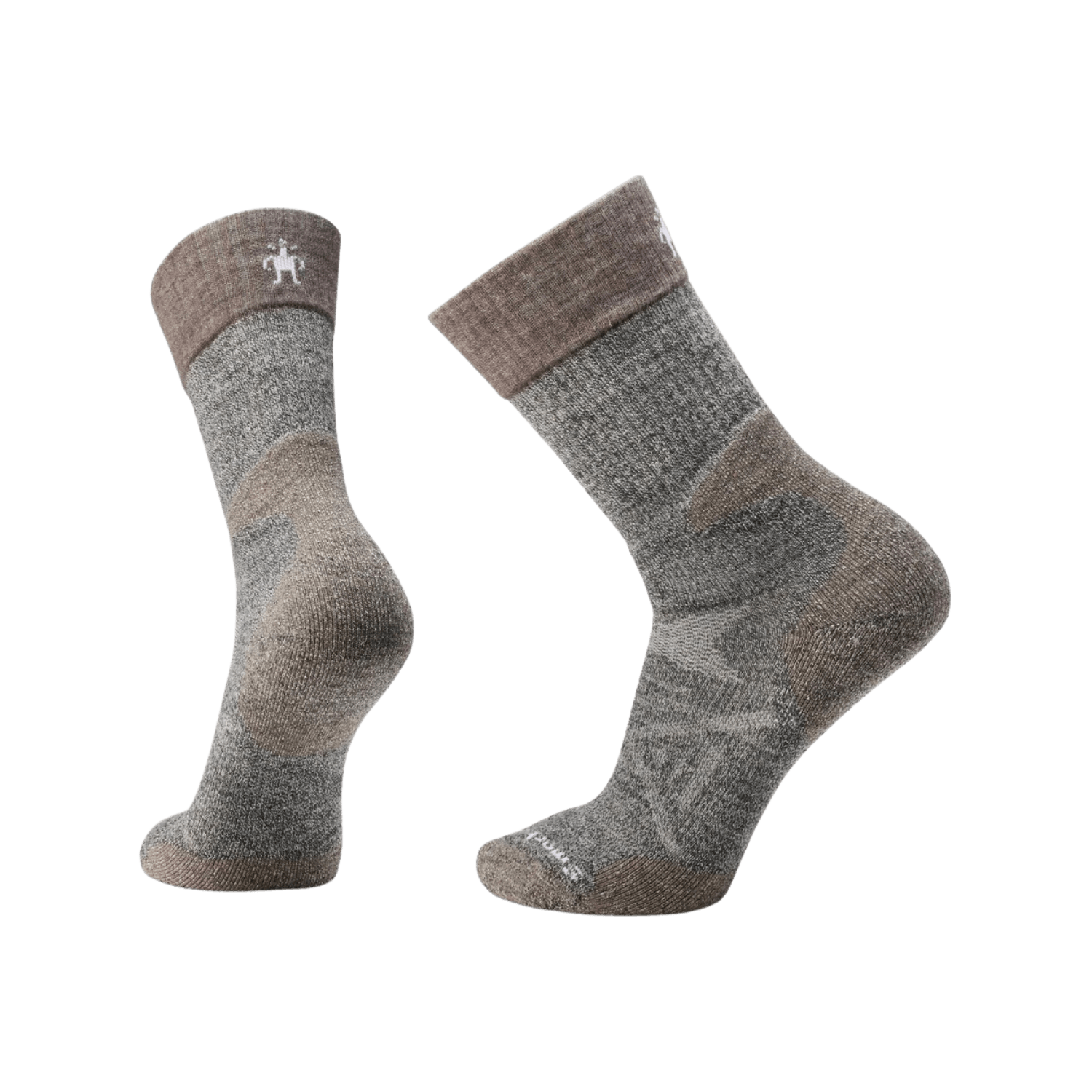 SMARTWOOL HUNT LGT CUSH TALL CREW SOCK ASH CHARCOAL