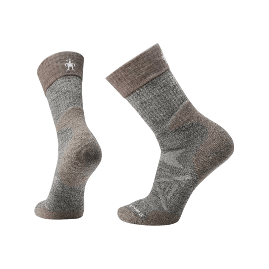 SMARTWOOL HUNT LGT CUSH TALL CREW SOCK ASH CHARCOAL