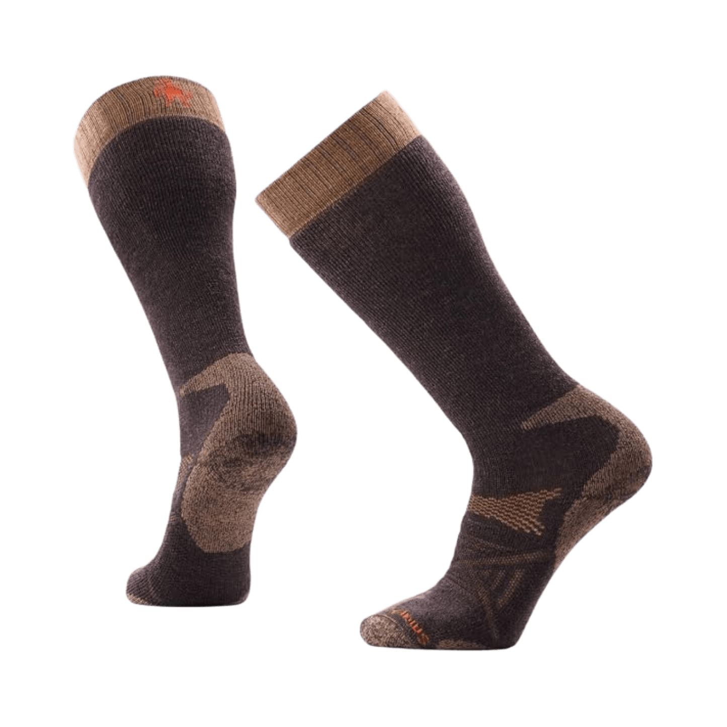 SMARTWOOL HUNT WADER XTRA CUSH OTC SOCK CHESTNUT