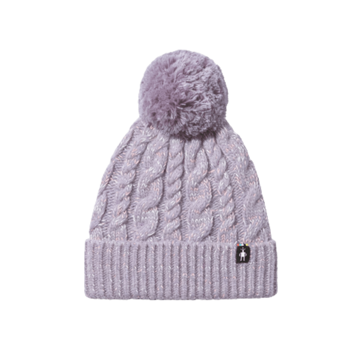 SMARTWOOL ISTO RETRO BEANIE LAVENDER SKY HEATHER