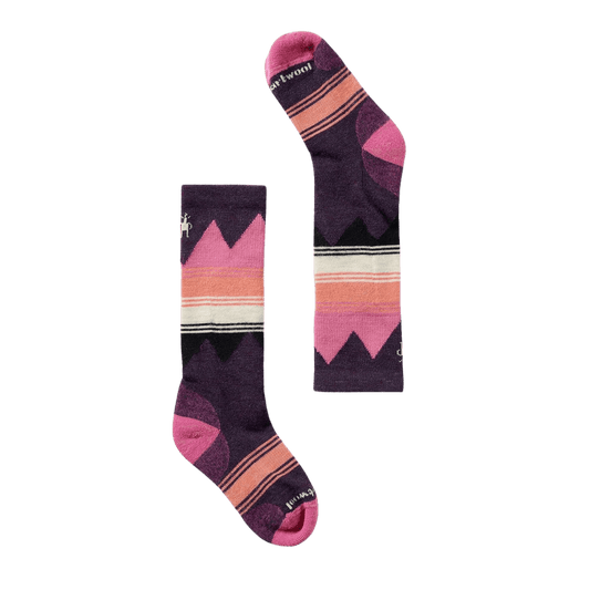 SMARTWOOL K SKI LGHT CUSH OTC SOCK PURPLE IRIS