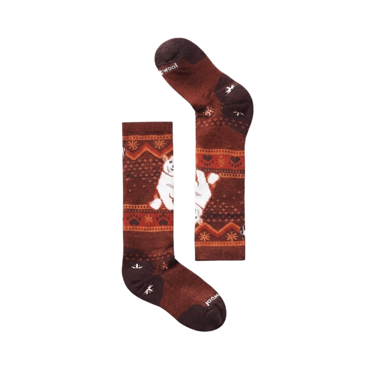 SMARTWOOL K WNTRSPRT FULL CUSH OTC SOCK PICANTE