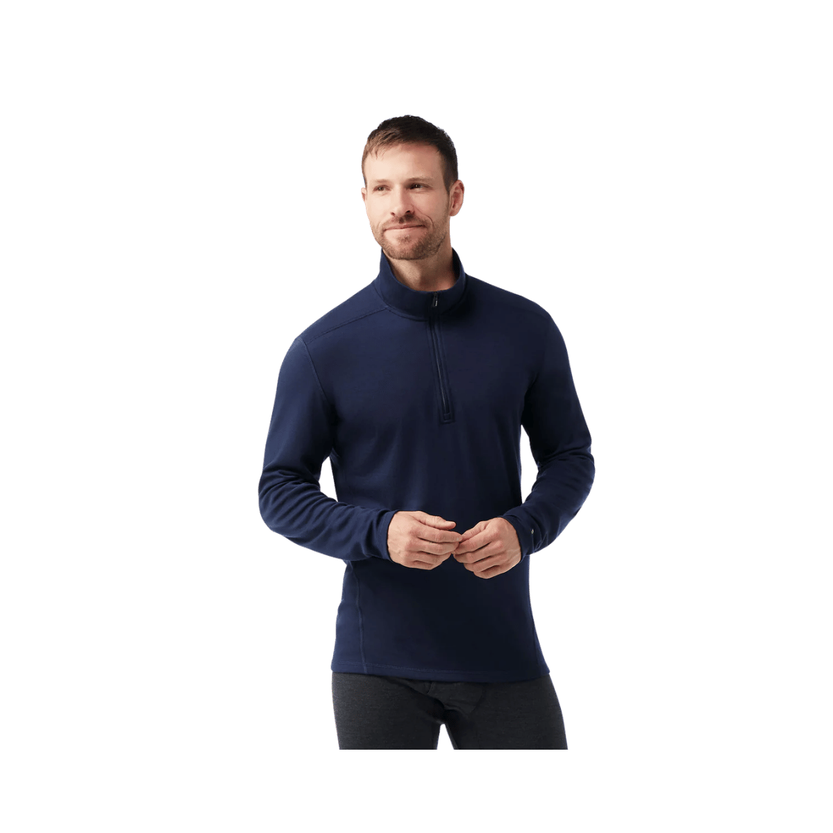 SMARTWOOL MERINO CLASSIC THERMAL 1/4 ZIP FRONT