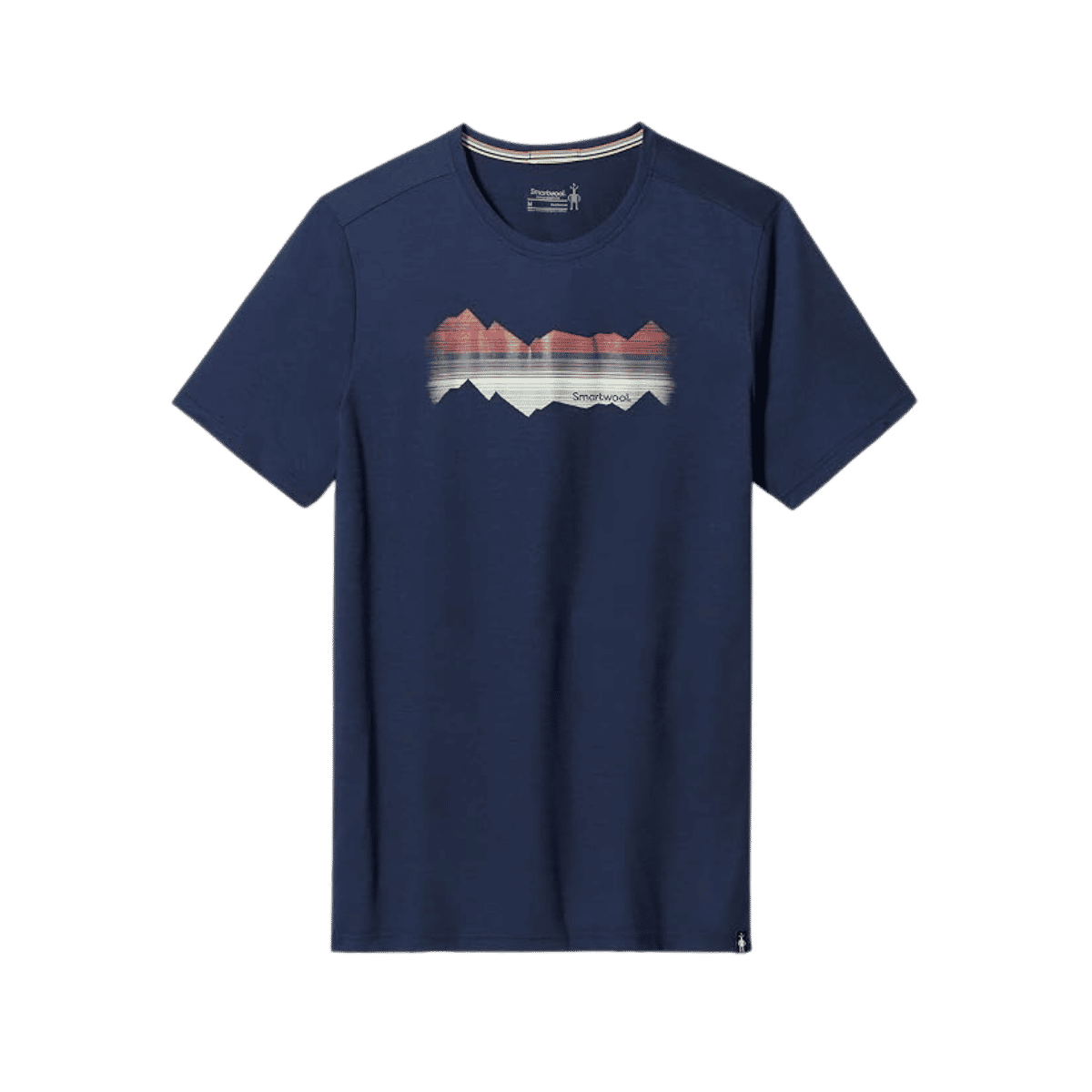 SMARTWOOL MTN HORIZON GRAPHIC SS TEE DEEP NAVY