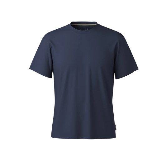 SMARTWOOL PERFECT CREW SS TEE DEEP NAVY