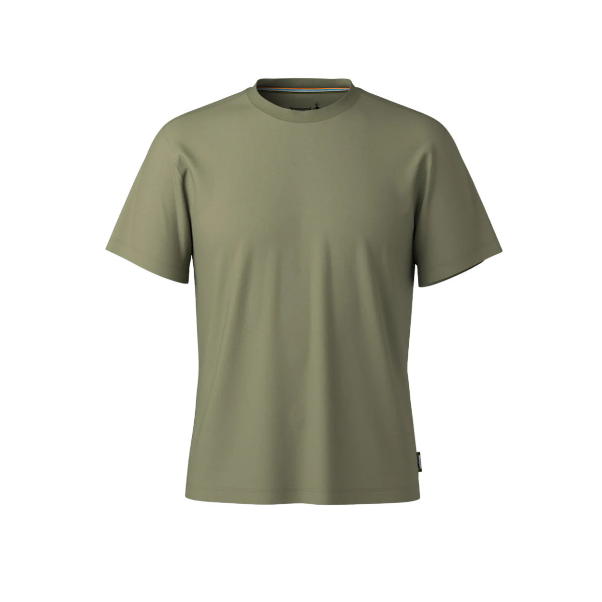 SMARTWOOL PERFECT CREW SS TEE WINTER MOSS
