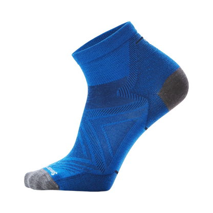 SMARTWOOL RUN ZERO CUSH ANKLE SOCK DEEP NAVY
