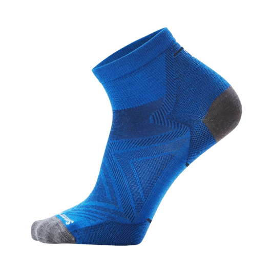 SMARTWOOL RUN ZERO CUSH ANKLE SOCK DEEP NAVY