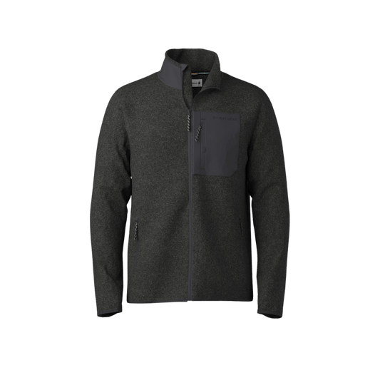 SMARTWOOL SECOND CUT FLEECE JACKET CHARCOAL
