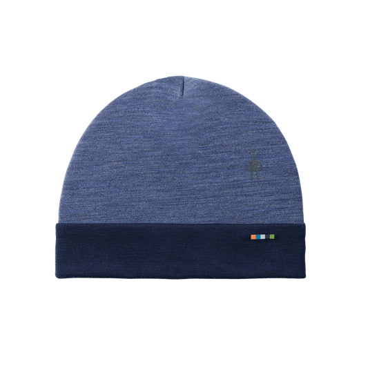 SMARTWOOL THERMAL MERINO CUFFED BEANIE BLUE NAVY