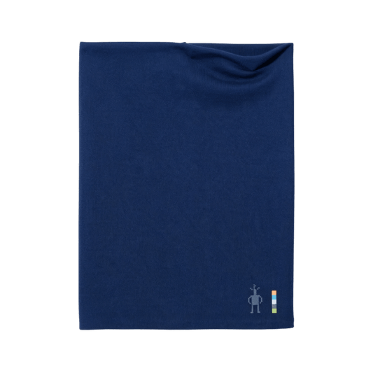 SMARTWOOL THERMAL REVERSIBLE NECK GAITER BLUE NAVY