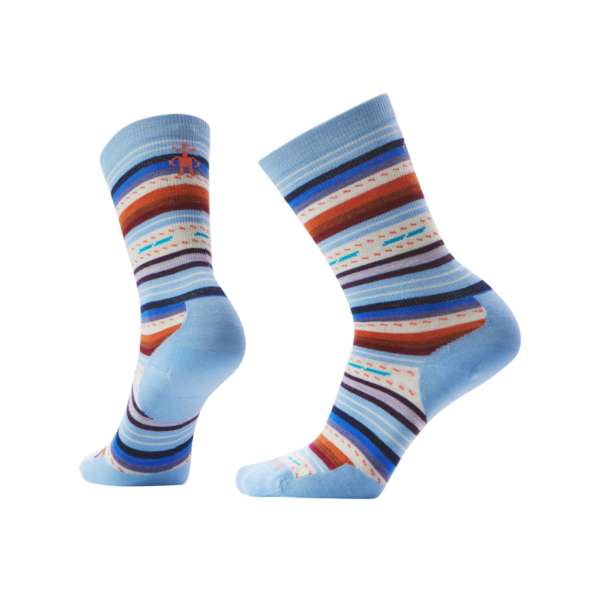 SMARTWOOL W EVERYDAY MARGARITA CREW SERENE BLUE