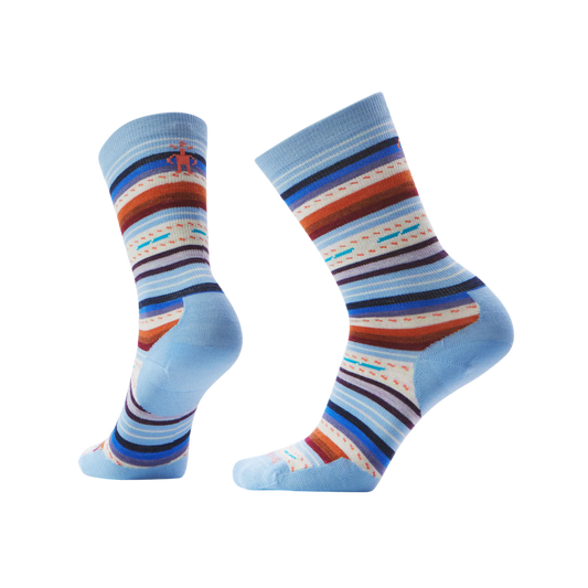 SMARTWOOL W EVERYDAY MARGARITA CREW SERENE BLUE