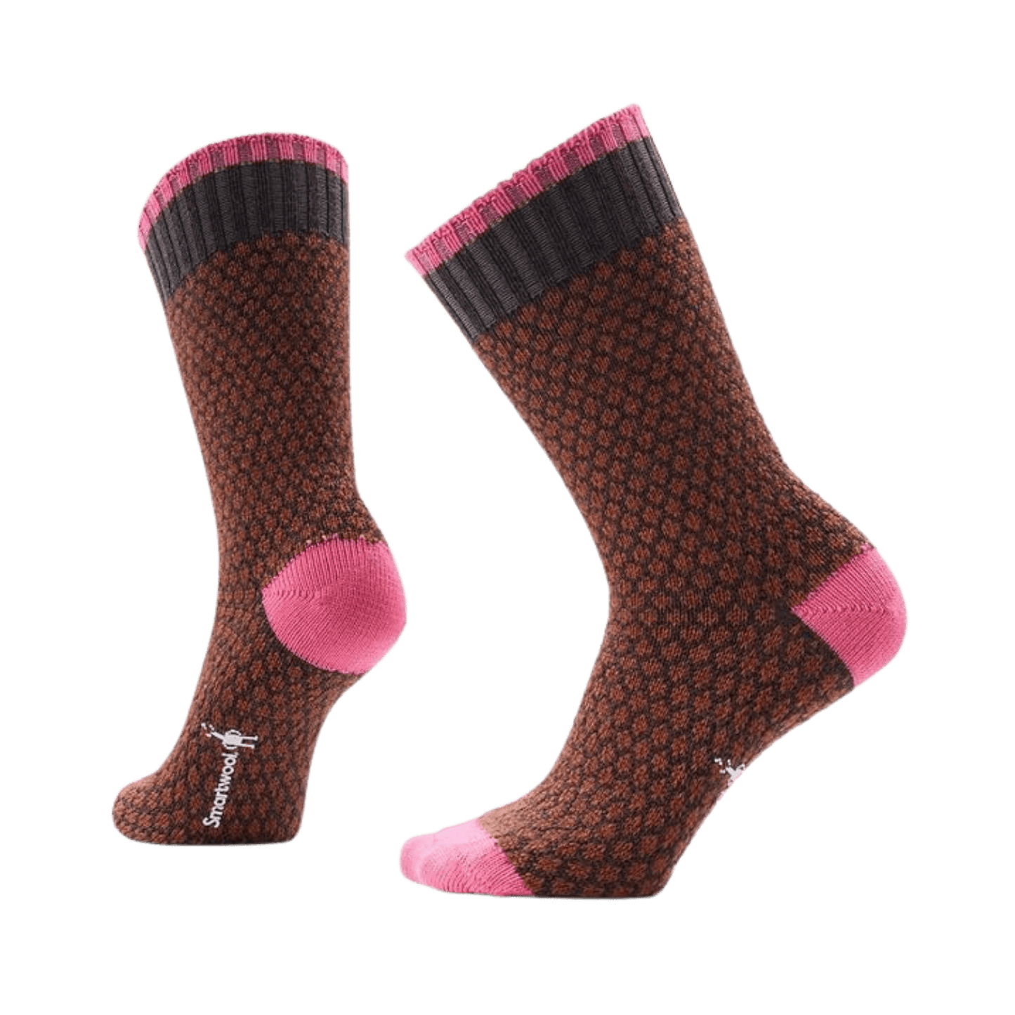 SMARTWOOL W EVERYDAY POPCORN POLKA DOT CHESNUT