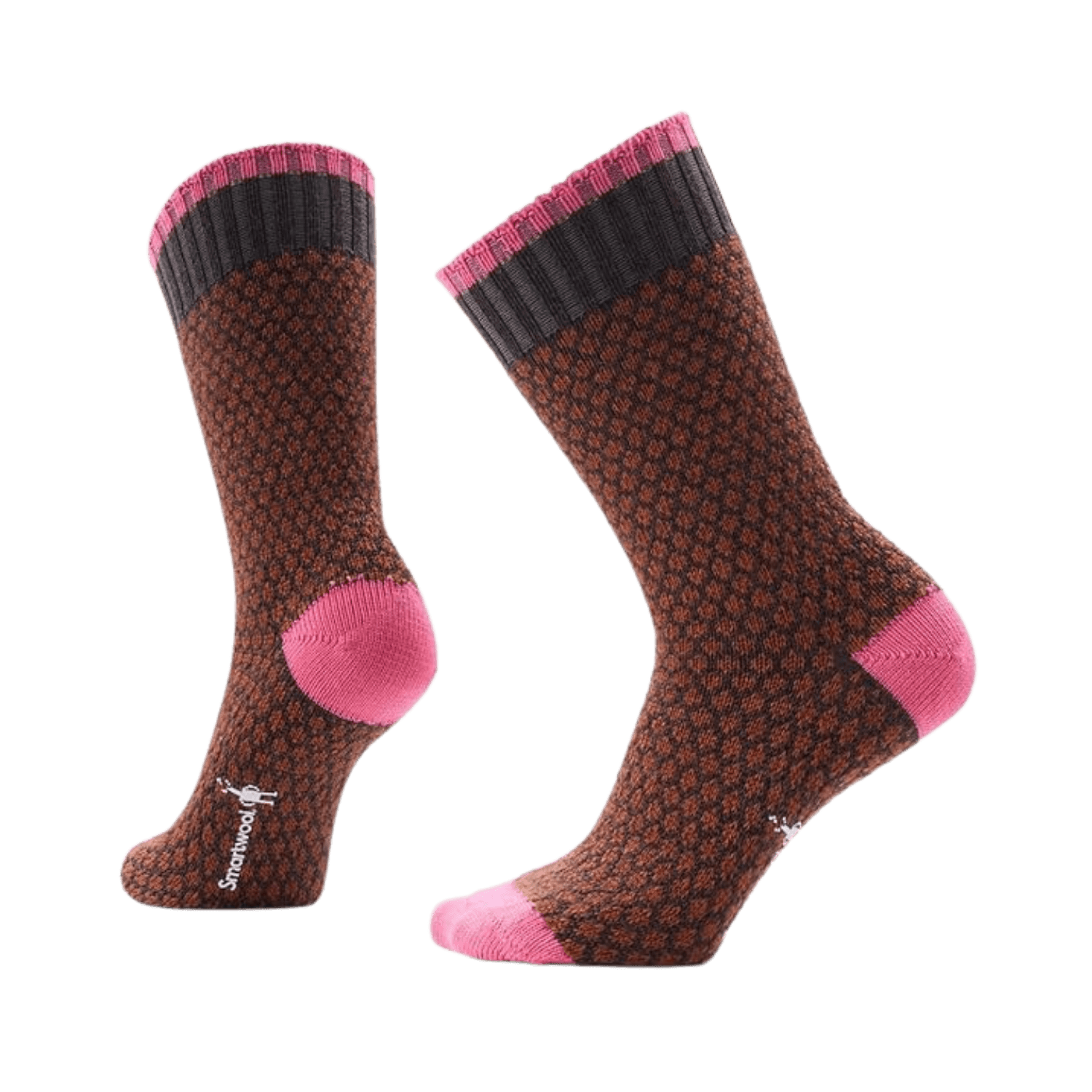 SMARTWOOL W EVERYDAY POPCORN POLKA DOT CHESNUT
