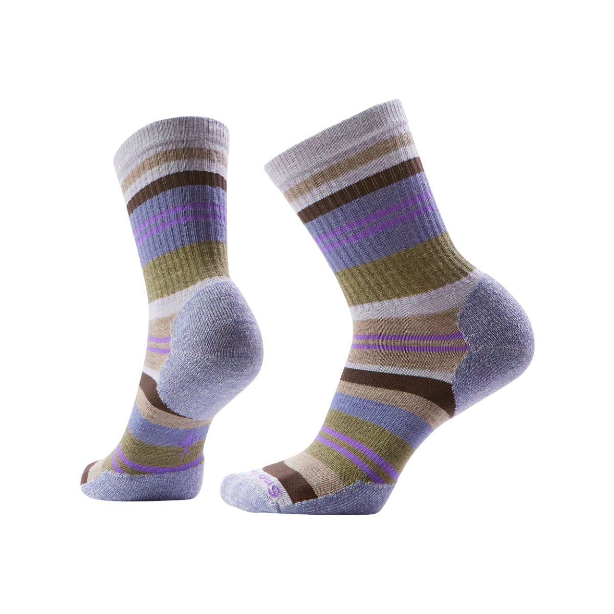 SMARTWOOL W EVERYDAY SATURNSPHERE CREW PURPLE ECLIPSE