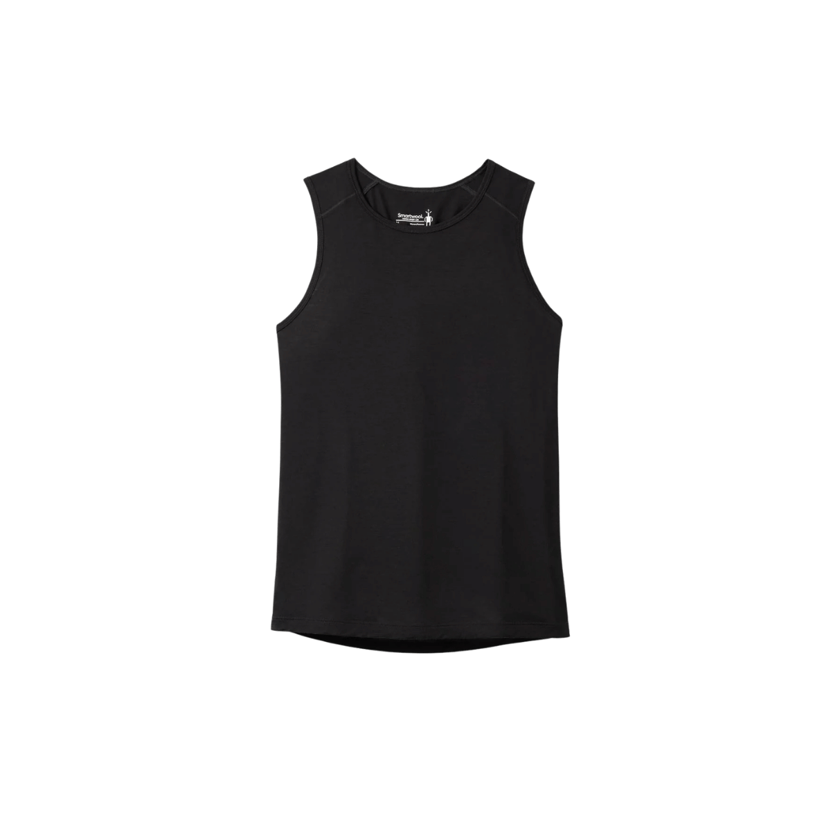 SMARTWOOL W MERINO 120 HIGH NECK TANK BLACK