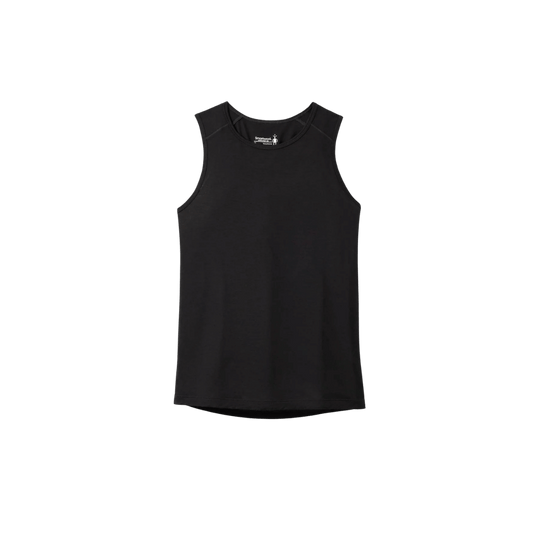 SMARTWOOL W MERINO 120 HIGH NECK TANK BLACK