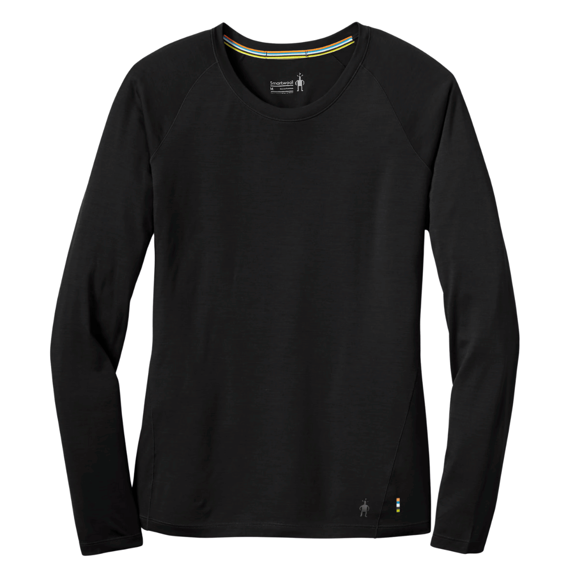 SMARTWOOL WOMEN'S MERINO 150 BASELAYER LONG SLEEVE - BLACK