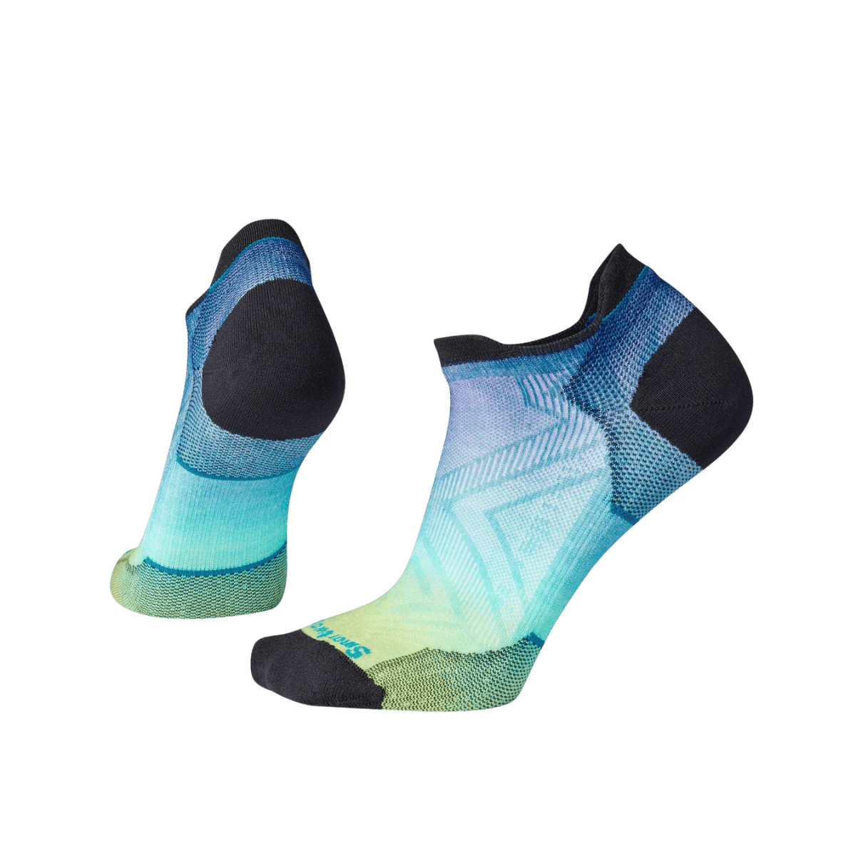 SMARTWOOL W RUN ZERO CUSH OMBRE LOW ANKL CAPRI