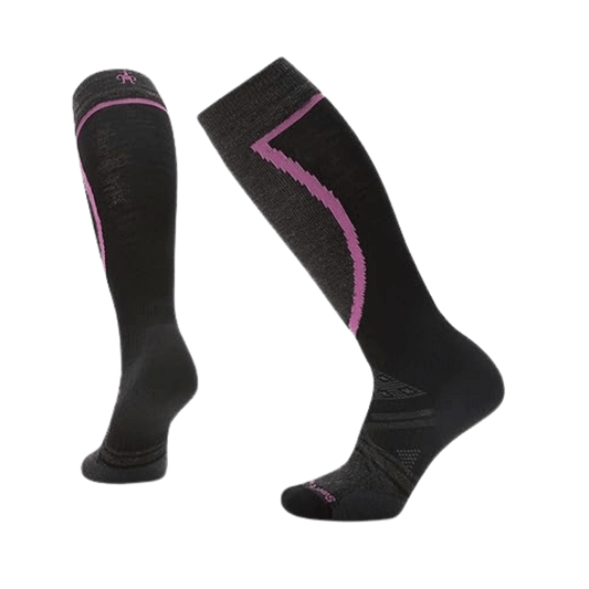 SMARTWOOL W SKI FULL CUSH IB OTC SOCK BLACK