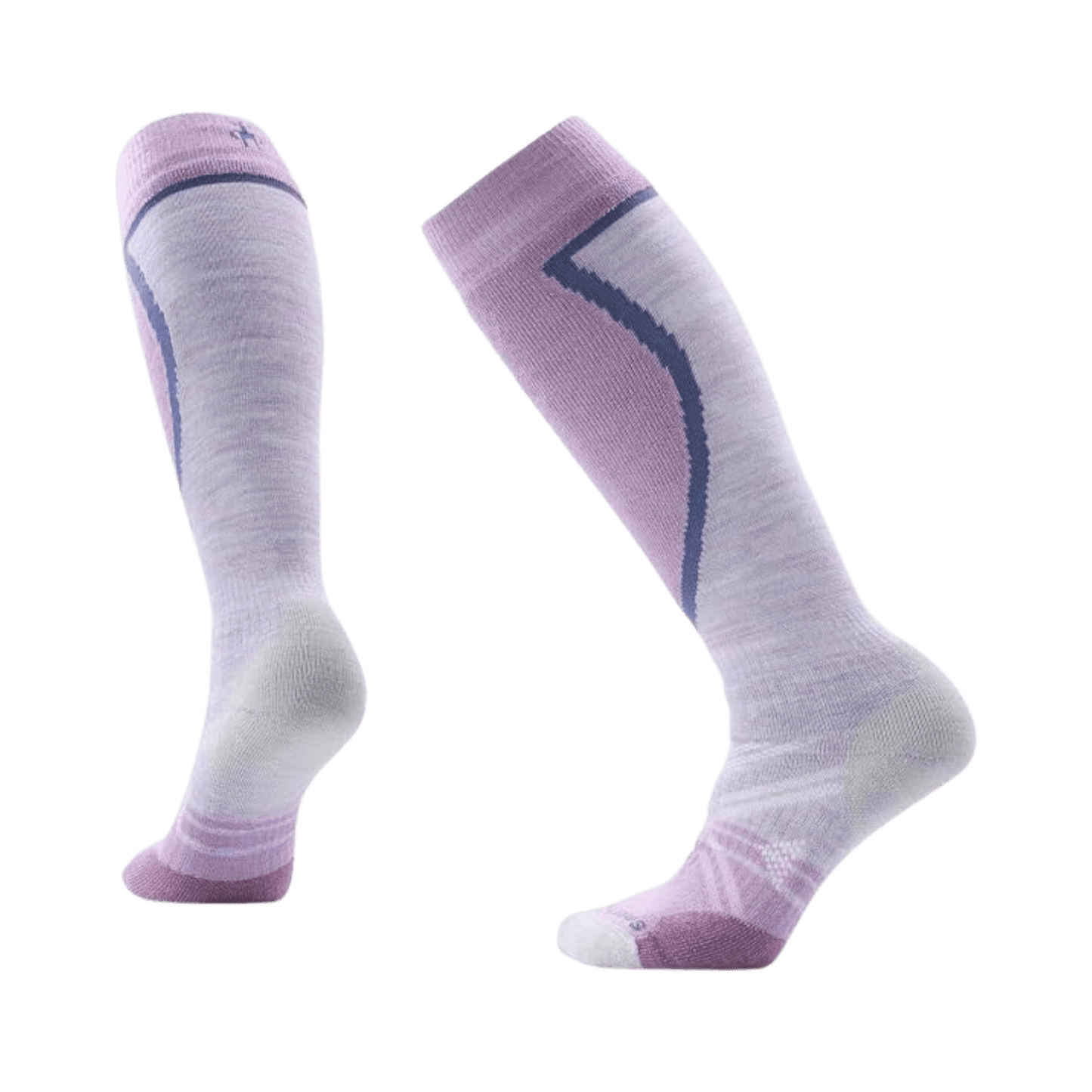 SMARTWOOL W SKI FULL CUSH OTC SOCK PURPLE ECLIPSE