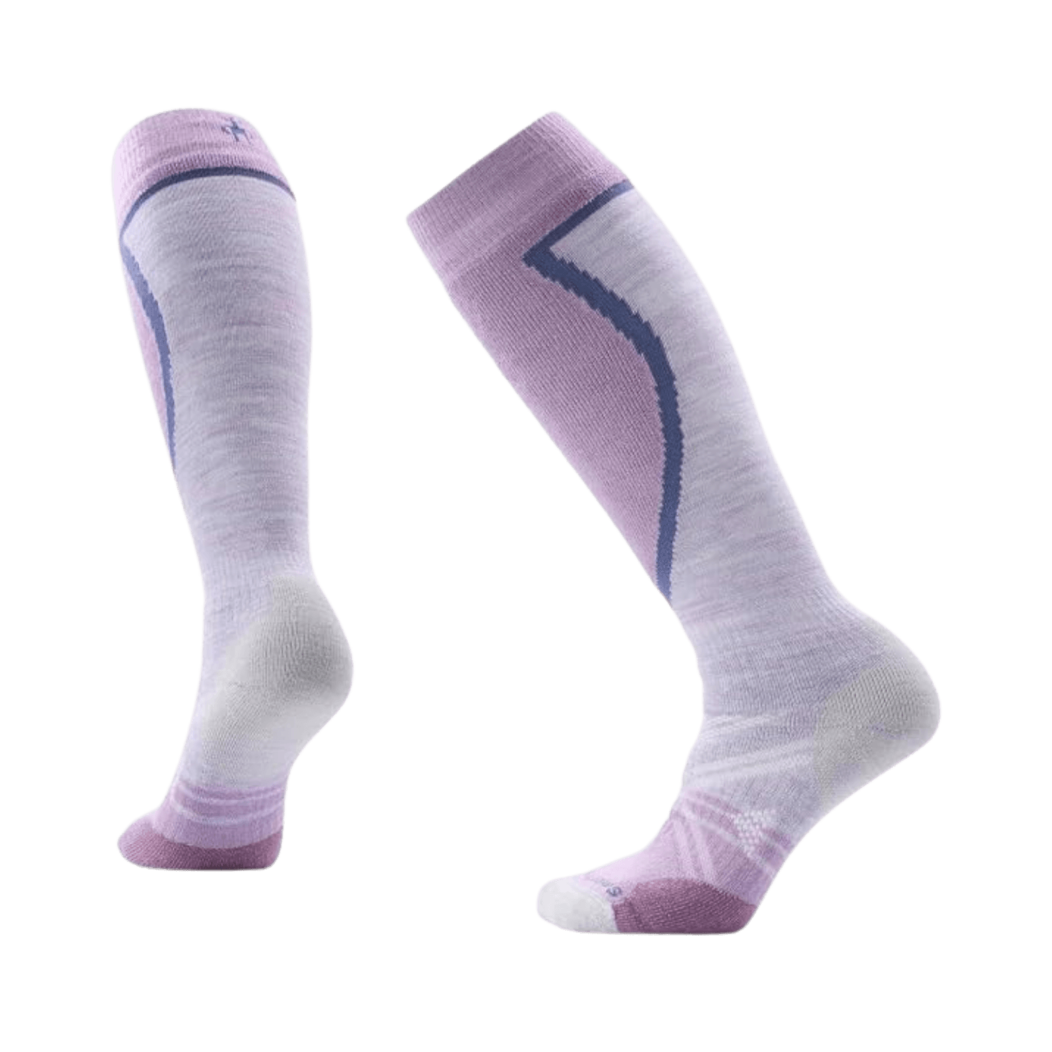SMARTWOOL W SKI FULL CUSH OTC SOCK PURPLE ECLIPSE