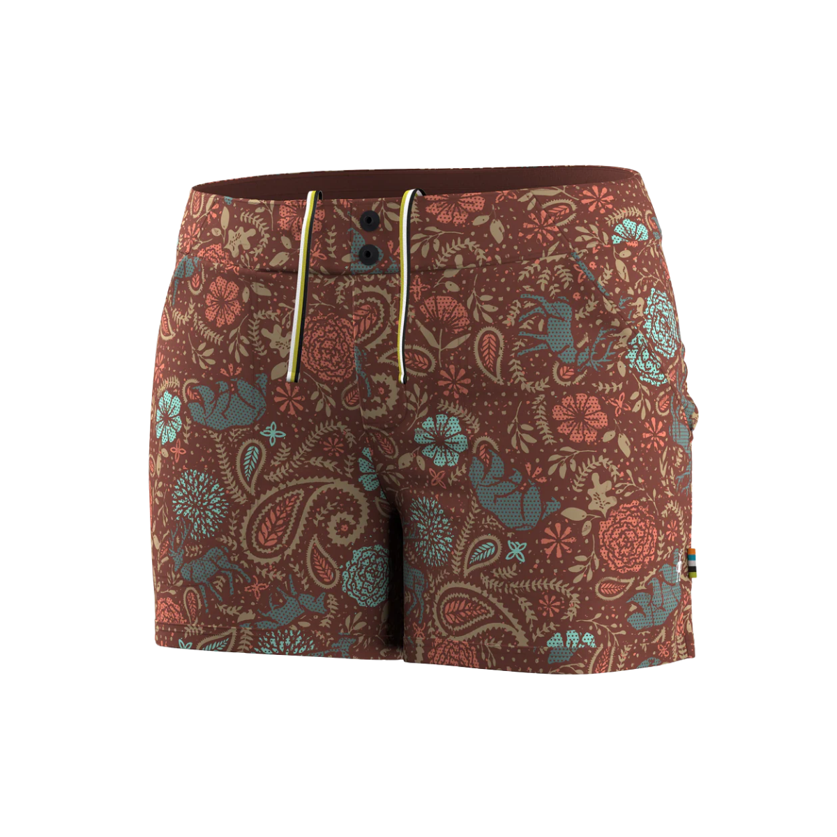 SMARTWOOL WOMENS HIKE SHORT 4" BURNT SIENNA