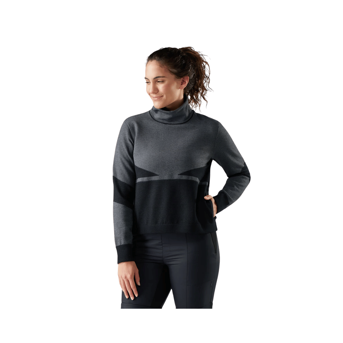 SMARTWOOL WOMENS INTRAKNIT ALPINE P/O FRONT