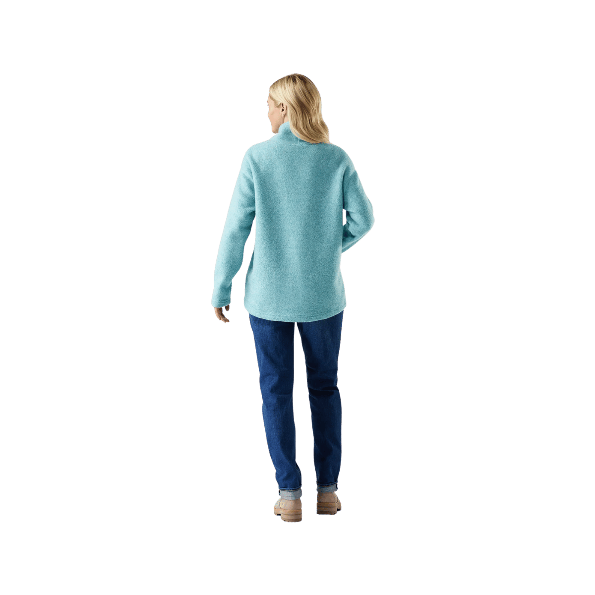 SMARTWOOL WOMENS SECOND CUT FLEECE P/O BACK