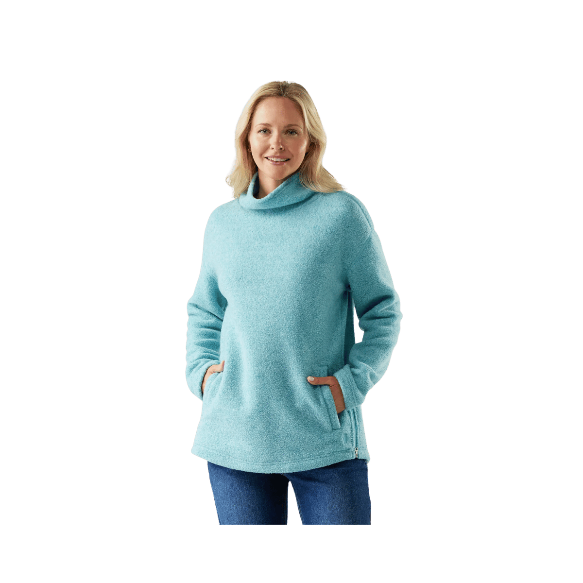 SMARTWOOL WOMENS SECOND CUT FLEECE P/O FRONT