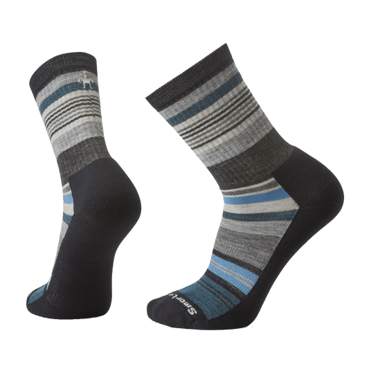 SMARTWOOL EVERYDAY JOVIANSPHERE CREW SOCKS - BLACK