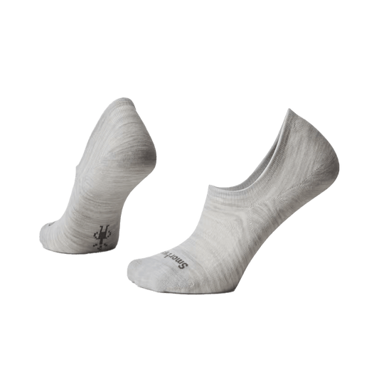 SMARTWOOL EVERYDAY NO SHOW SOCKS - MD - ASH