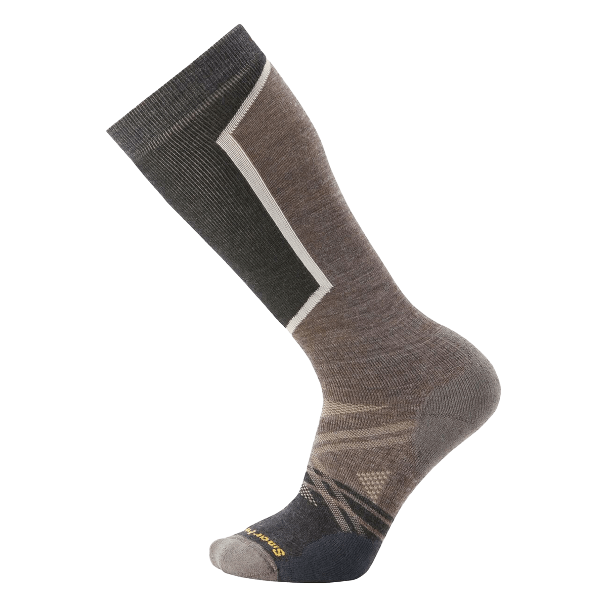 SMARTWOOL SKI FULL CUSHION OTC SOCKS - TAUPE