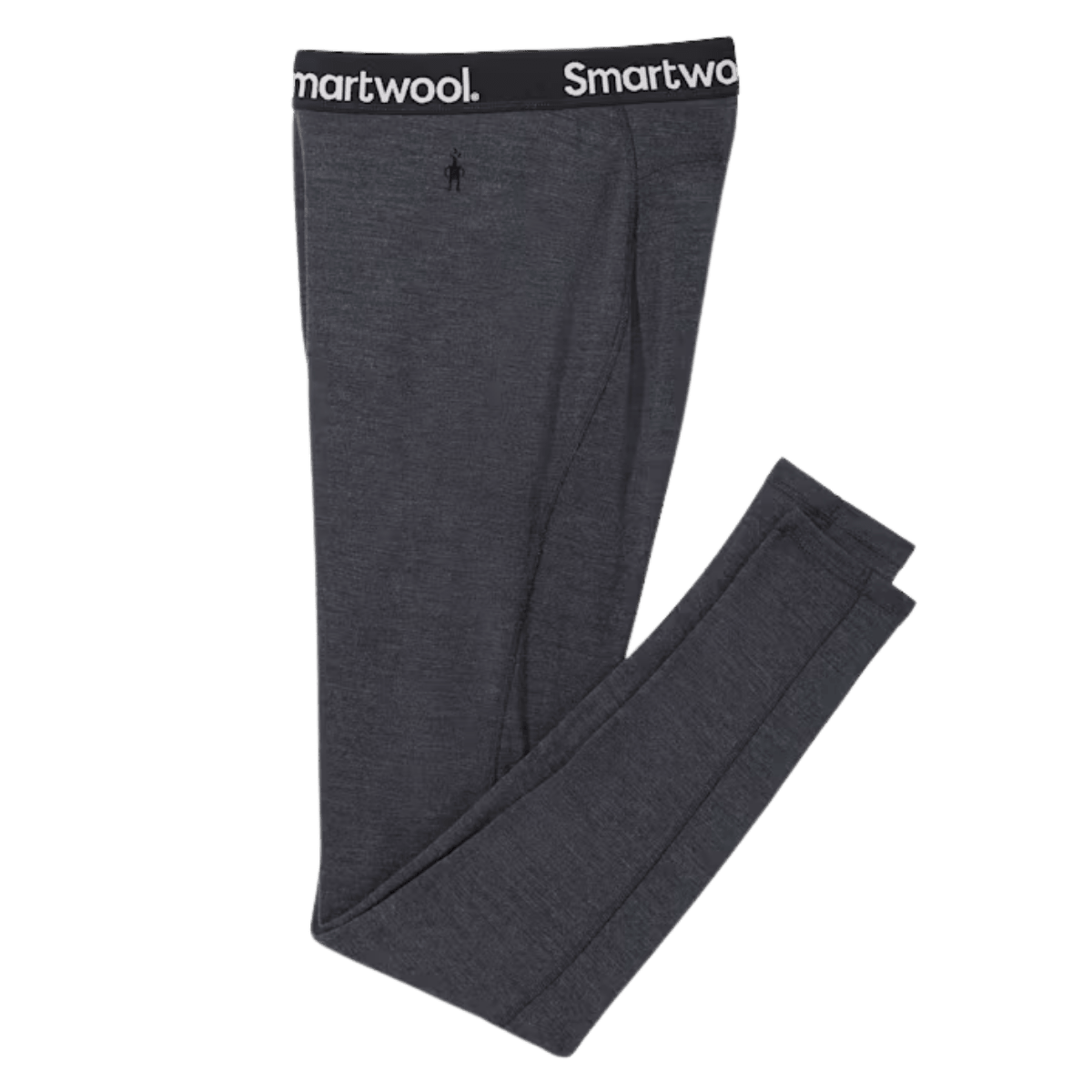 SMARTWOOL MEN'S CLASSIC THERMAL MERINO 250 BASELAYER BOTTOM - CHARCOAL HEATHER - FOLDED 