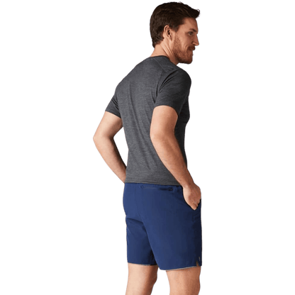  SMARTWOOL 8" SHORT - DEEP NAVY WW BACK