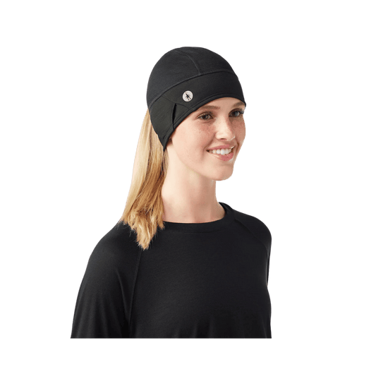 SMARTWOOLACTIVE FLC PONYTAIL BEANIE FRONT