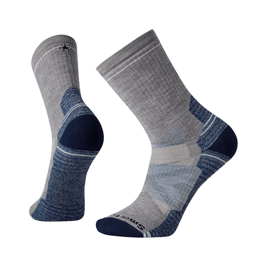 SMARTWOOL HIKE FULL CUSHION CREW SOCKS LIGHT GRAY