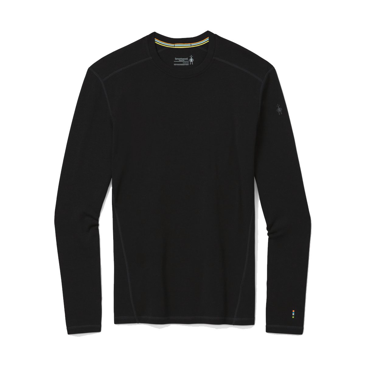 SMARTWOOL MEN'S CLASSIC THERMAL MERINO BASELAYER CREW - BLACK