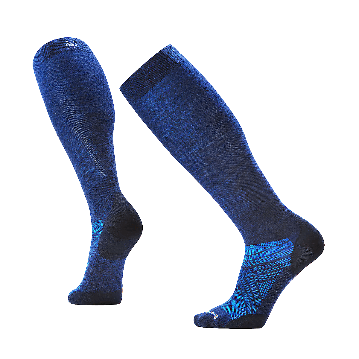SMARTWOOL SKI EXTRA STRETCH ZERO CUSHION OTC SOCKS DEEP NAVY