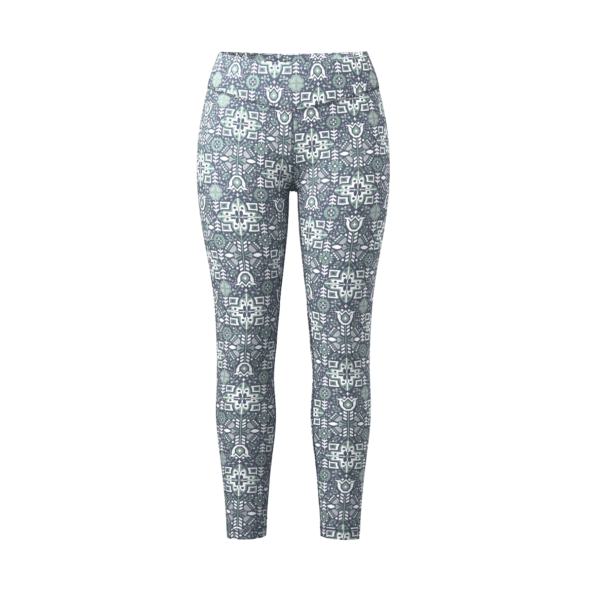 SMARTWOOL WOMEN'S MERINO BASE LAYER BOTTOM - NIGHTFALL DECO FLORAL