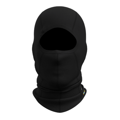 SMARTWOOL THERMAL MERINO BALACLAVA 1FM - BLACK - FRONT ANGLE