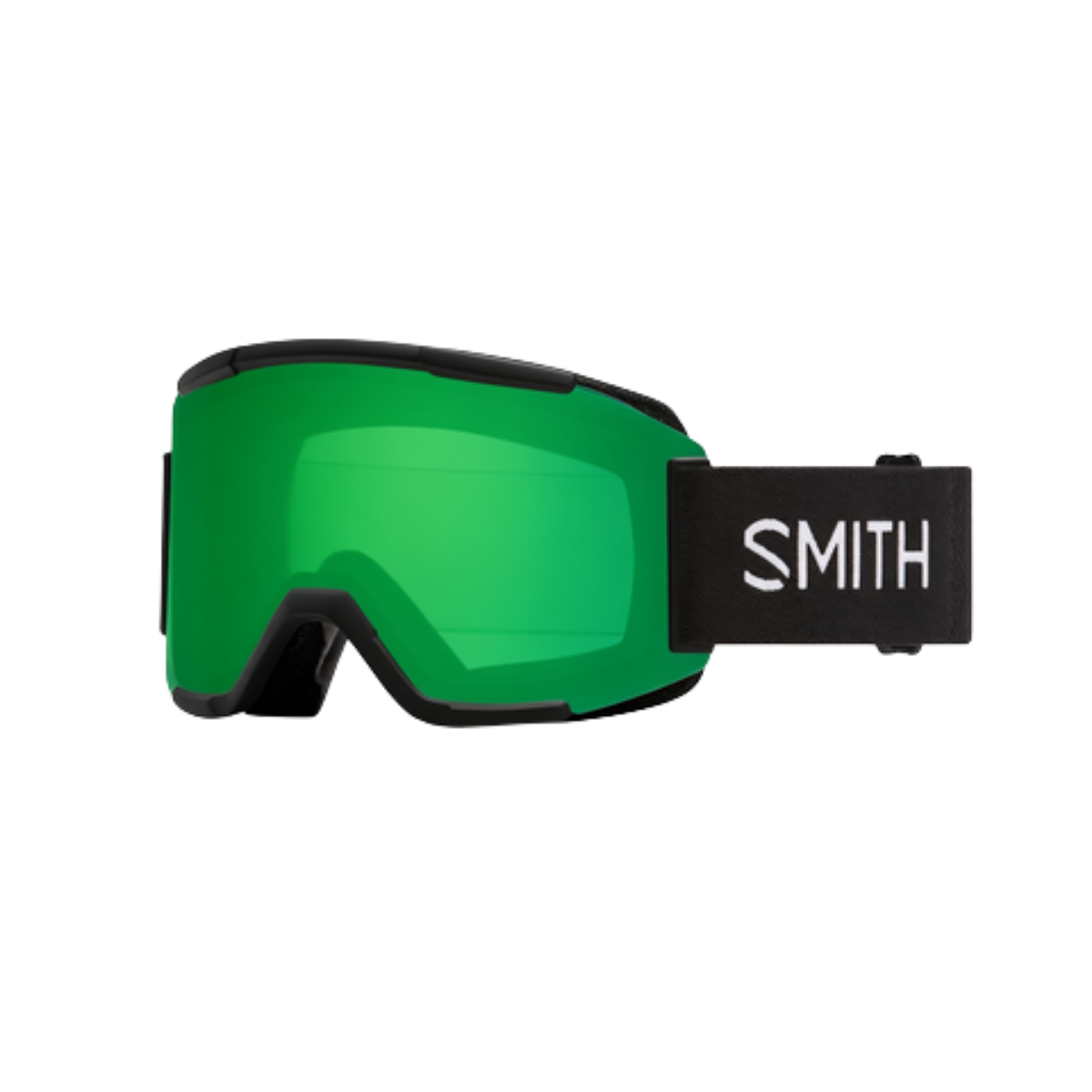 SMITH SQUAD GOGGLE BLACK SUN GREEN MIRROR