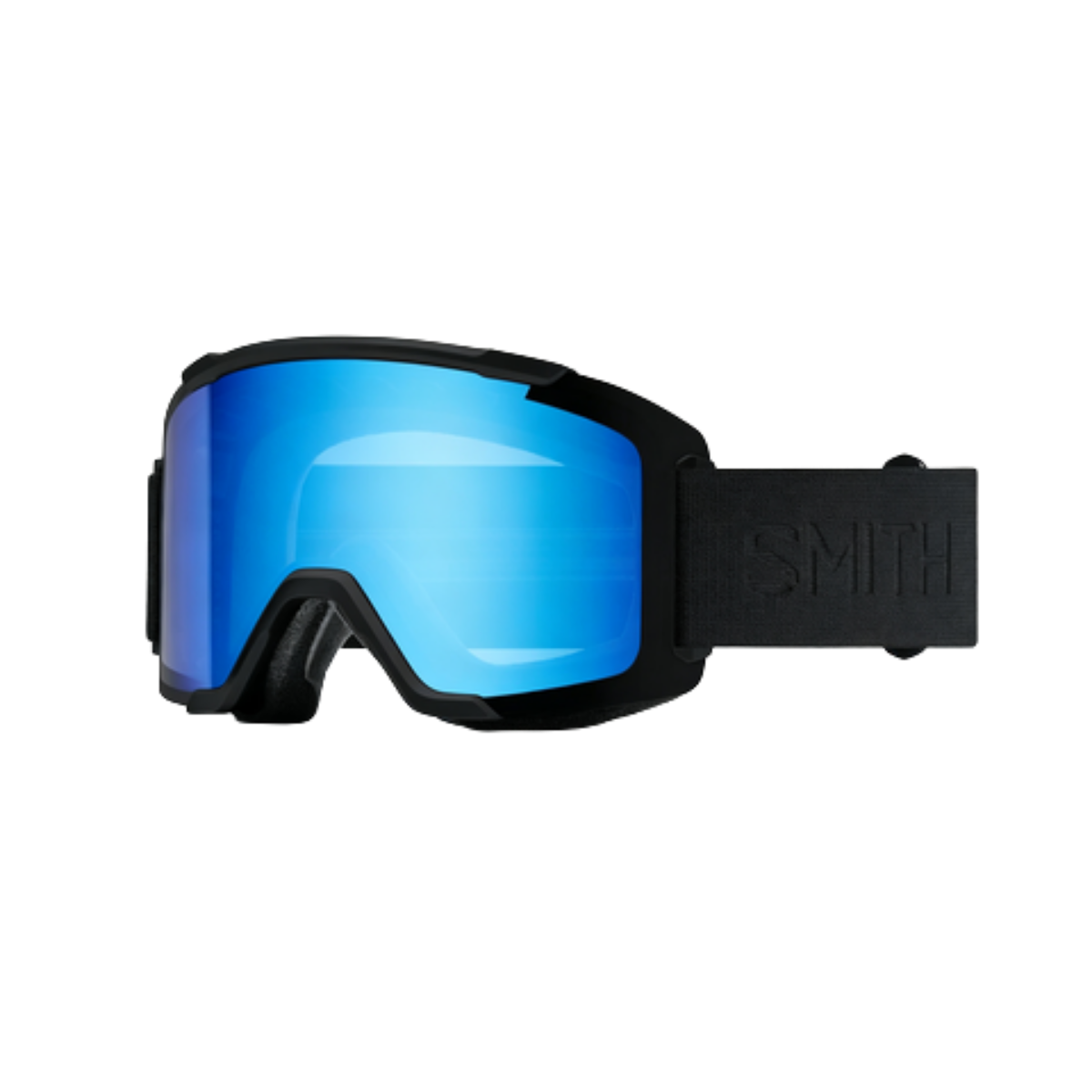 SMITH SQUAD GOGGLE BLACKOUT CP ED BLUE MIRROR