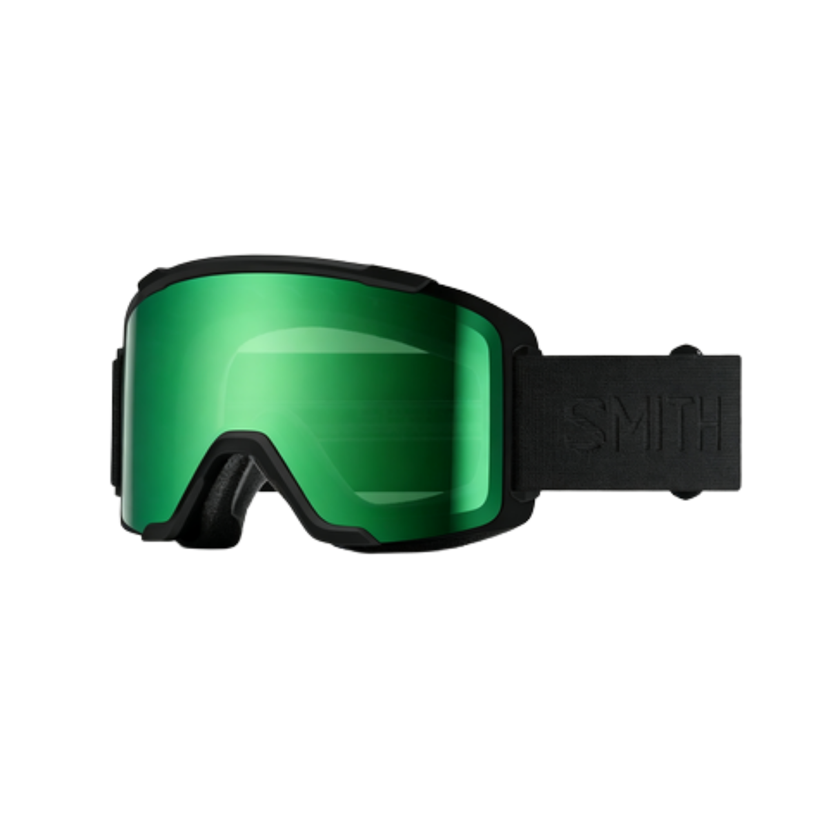 SMITH SQUAD GOGGLE BLACKOUT CP ED GREEN MIRROR