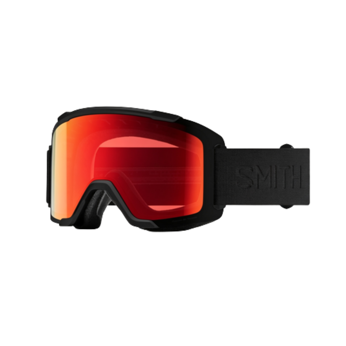 SMITH SQUAD GOGGLE BLACKOUT CP ED RED MIRROR