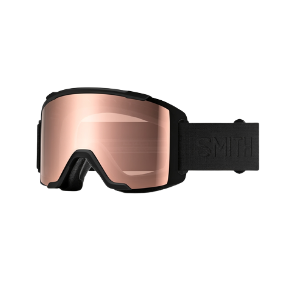 SMITH SQUAD GOGGLE BLACKOUT CP ED ROSE GOLD MIRROR