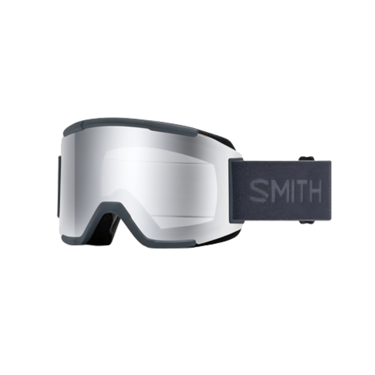 SMITH SQUAD GOGGLE SLATE UN PLATINUM MIRROR